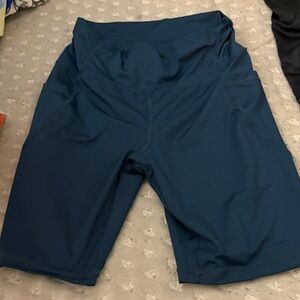 Teal Athletic Shorts